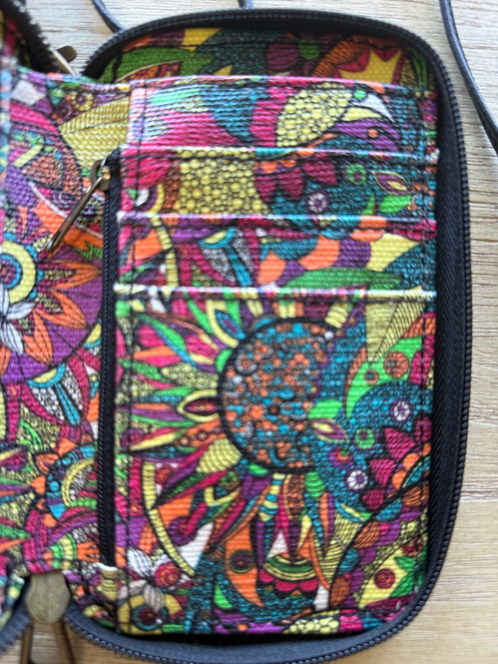 EUC Sakroots Boho Floral Crossbody Bag - Picture 5 of 7